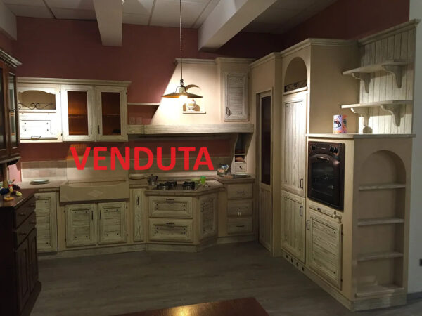 Cucina Artigianale in finta muratura - VENDUTA