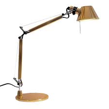 Artemide Tolomeo modello micro lampada da tavolo gold
